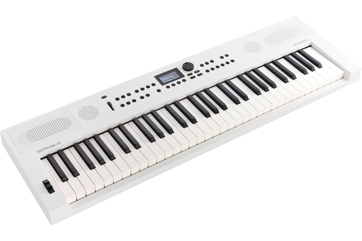 RolandローランドGO-61P キーボード白専用ケース付き キーボード 電子ピアノ Roland GO-61P 61鍵盤 純正ケースセット