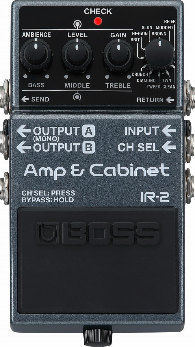 最終価格BOSS IR-2 アンプ・キャビネットシミュレーター 安心の長期5年保証】BOSS / IR-2 Amp & Cabinet アンプシミュレーター