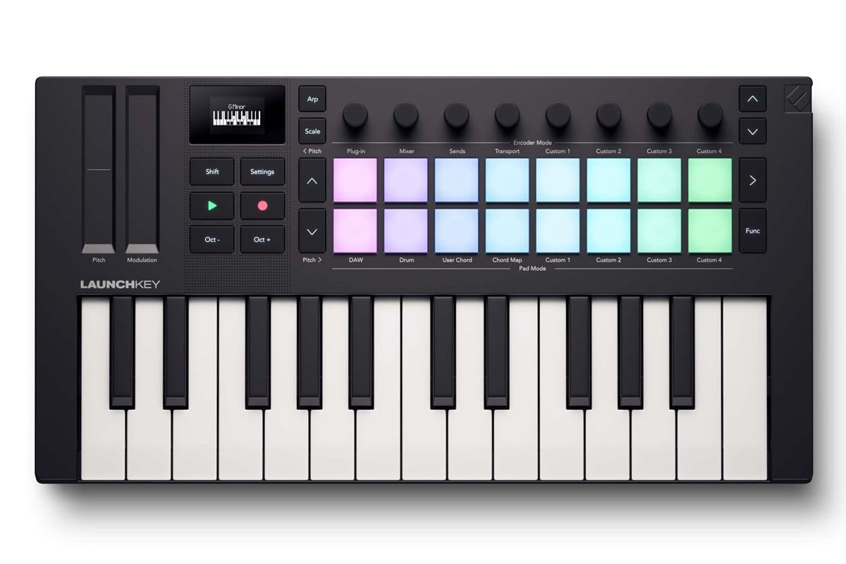 Novation ノベーション / Launchkey Mini 25 MK4 25鍵シンセアクション