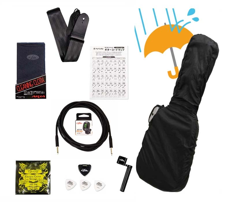 Aria / Ishibashi Gakki Original Electric Guitar Accessary Set