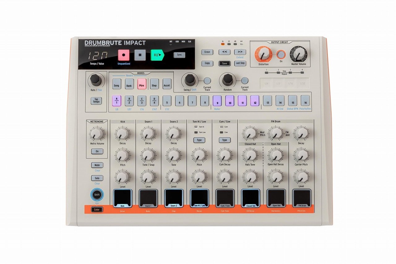 Arturia アートリア / DrumBrute Impact 1984 アナログ・ドラム
