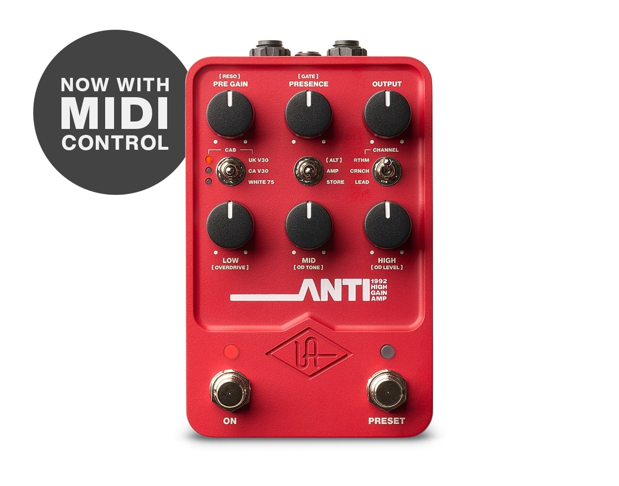 UAFX ANTI 1992 High Gain Amp 【最終価格】プリアンプ 期間限定特別価格】Universal Audio / UAFX ANTI 1992 High Gain Amp