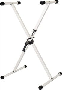 KC / KYBS-S/WH 組み立て式 X字型キーボードスタンド