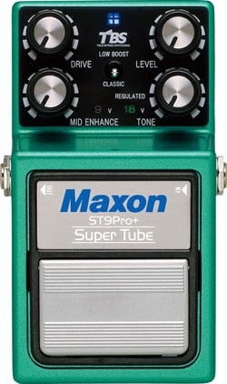 伝説のオーバードライブに新回路を搭載] MAXON / ST9Pro+ -Super Tube