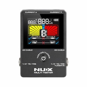 NUX / NMT-1 TS/TRSパッチケーブルテスター DCケーブルテスター 電流/電圧メーター 充電式マルチテスター