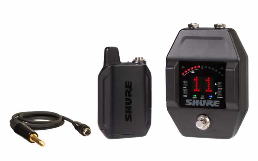 高品位ギターペダルデジタルワイヤレスシステム] SHURE シュア