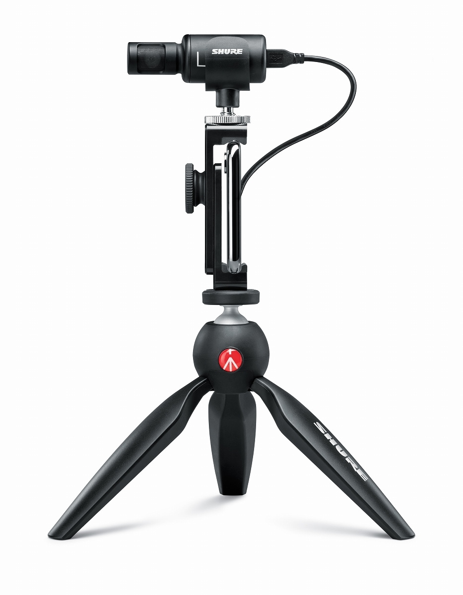SHURE シュア / MV88+ (MV88+DIG-VIDKIT) ビデオキット | USB接続