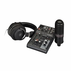 YAMAHA ヤマハ / AG03MK2 B LSPK (ブラック) ライブストリーミングパッケージ