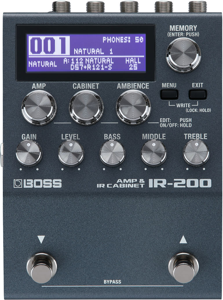 ギター BOSS IR-200 AMP & IR CABINET BOSS / IR-200 Amp & IR Cabinet ボス IR200 キャビネットIRペダル