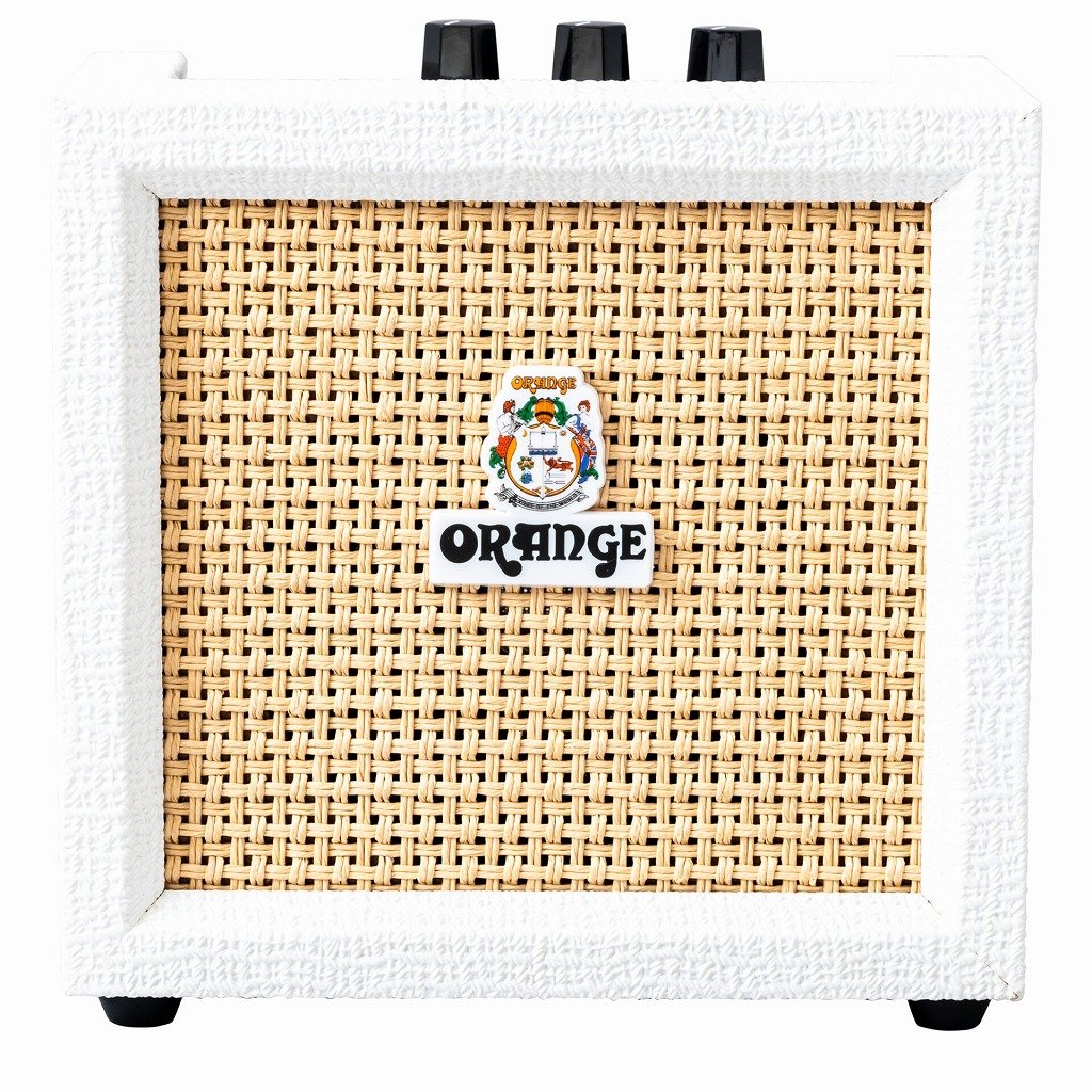 Orange / Crush MINI White オレンジ ギターコンボアンプ バッテリー 