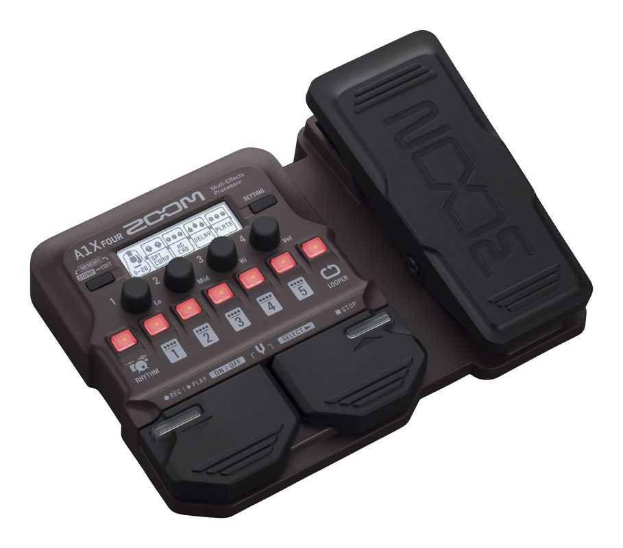 【美品】ZOOM A1X FOUR マルチエフェクター ZOOM A1X FOURをレビュー。アコースティック楽器向けのマルチ