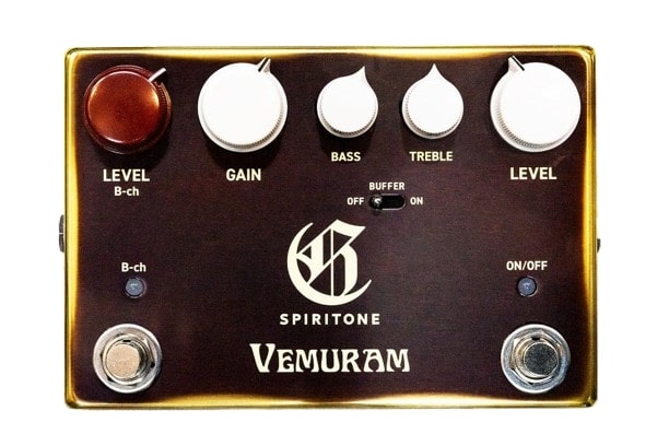 Vemuram / SPIRITONE Overdrive Char Signature ヴェムラム オーバー