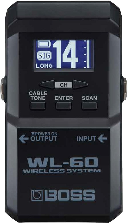 大型LCD搭載のペダル型ワイヤレス] BOSS / WL-60 Wireless System