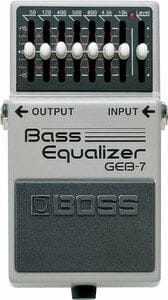 【安心の長期5年保証】[ベースにもっとも効く帯域のバンド構成を追求]  BOSS / GEB-7 Bass Equalizer ベース用 イコライザー ボス GEB7 ベース エフェクター