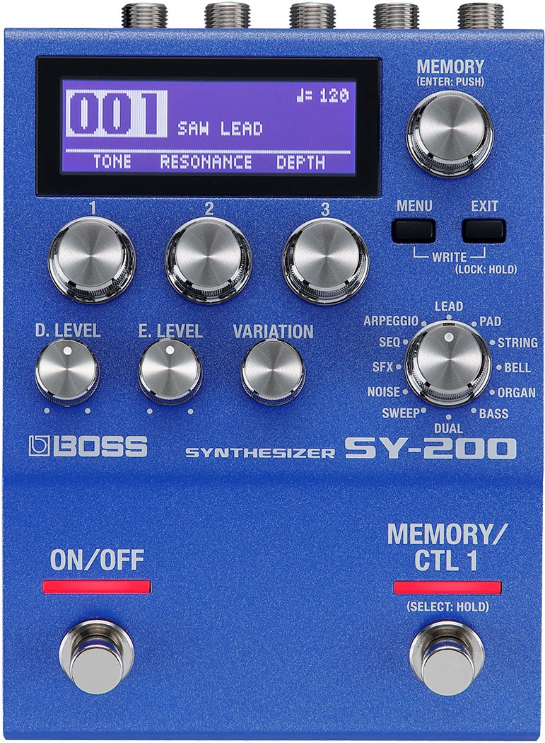 BOSS SY-200 電池、箱付 BOSS / SY-200 Synthesizer ギターシンセ ボス SY200 | ギターシンセ