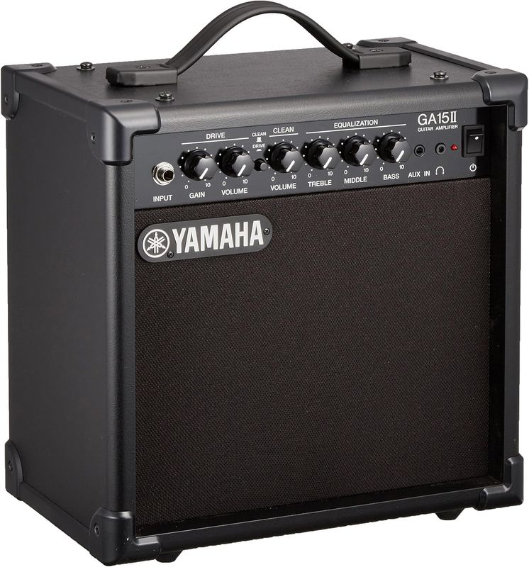 YAMAHA / GA15II  [ドライブ&クリーンの2チャンネル仕様/Aux in機能装備/ヘッドホン端子付] 練習用に最適 小型15Wギターアンプ ギターコンボアンプ 入門 初心者