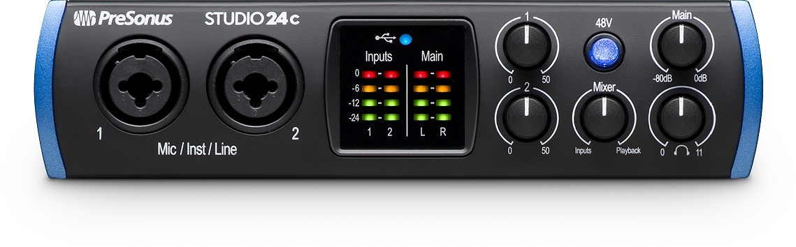 PreSonus プレソナス / Studio 24c USB Type-C オーディオ/MIDI