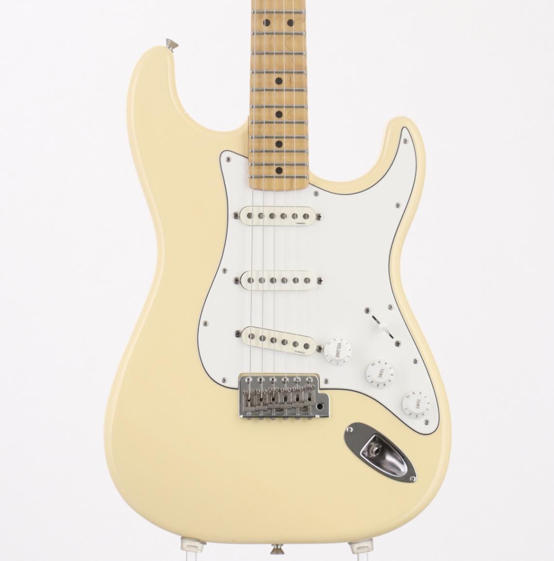 ギター Fender Japan ST71-140YM DBL 中古】FENDER JAPAN / ST71-140YM Yellow White 【御茶ノ水本店】【8