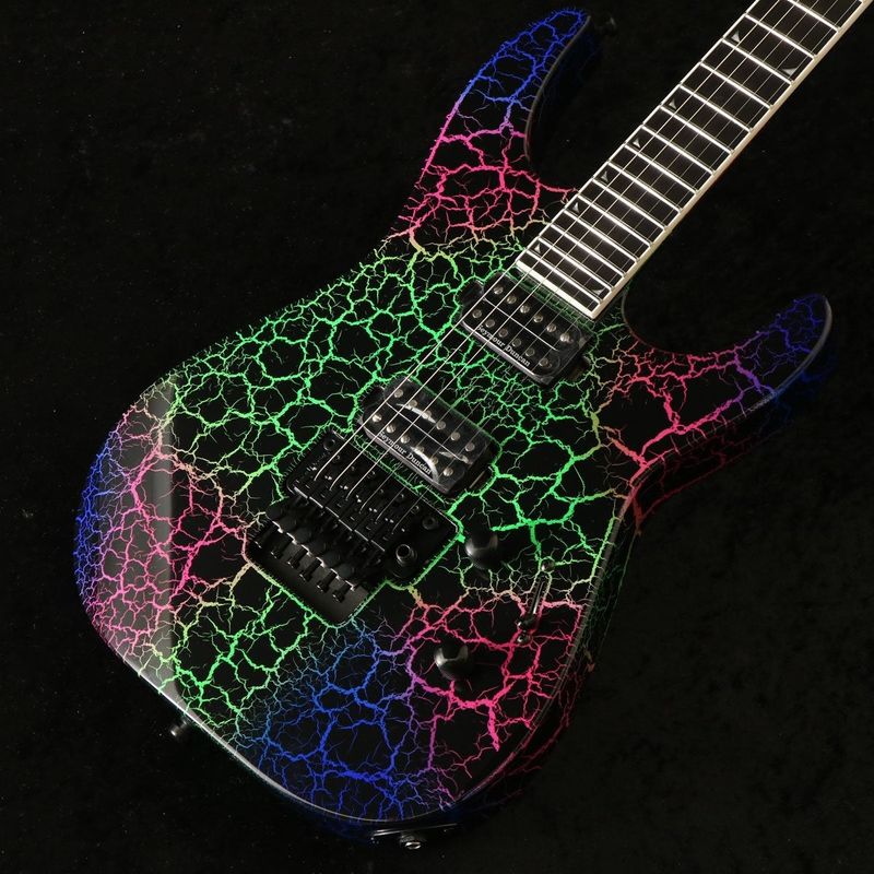 Jackson / Pro Plus Series Soloist SL2 Ebony FB Bruised Crackle【S