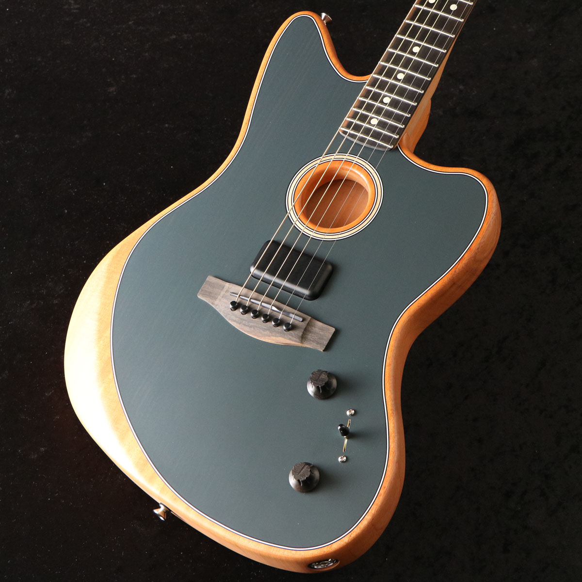 FENDER / American Acoustasonic Jazzmaster Tungsten【S/N US233058A】【長期展示アウトレット】 【御茶ノ水本店】