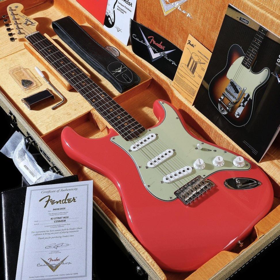 Fender Custom Shop / Custom Built 1963 Stratocaster NOS Faded