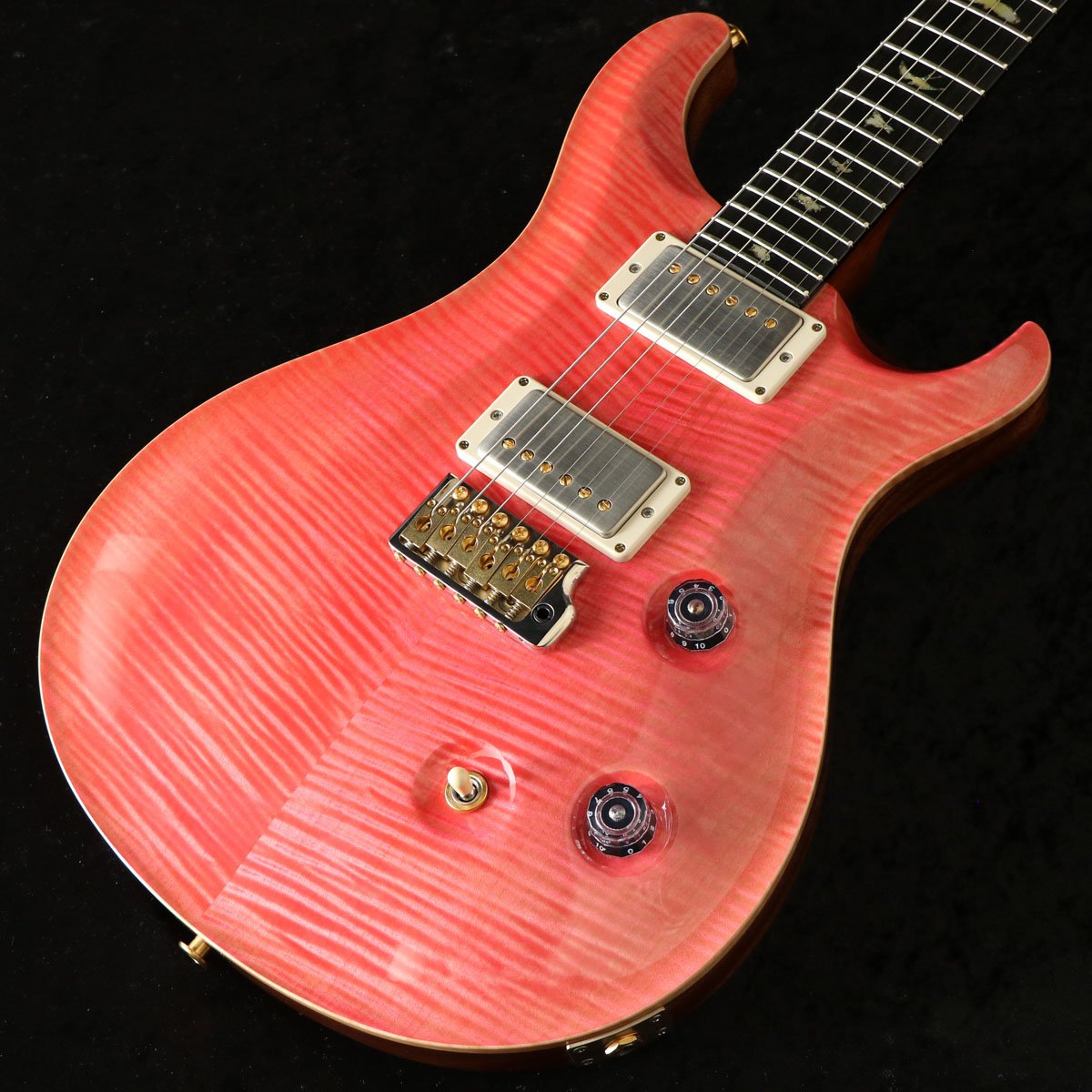 Paul Reed Smith (PRS) / 2024 Wood Library Custom 24 Bonnie Pink