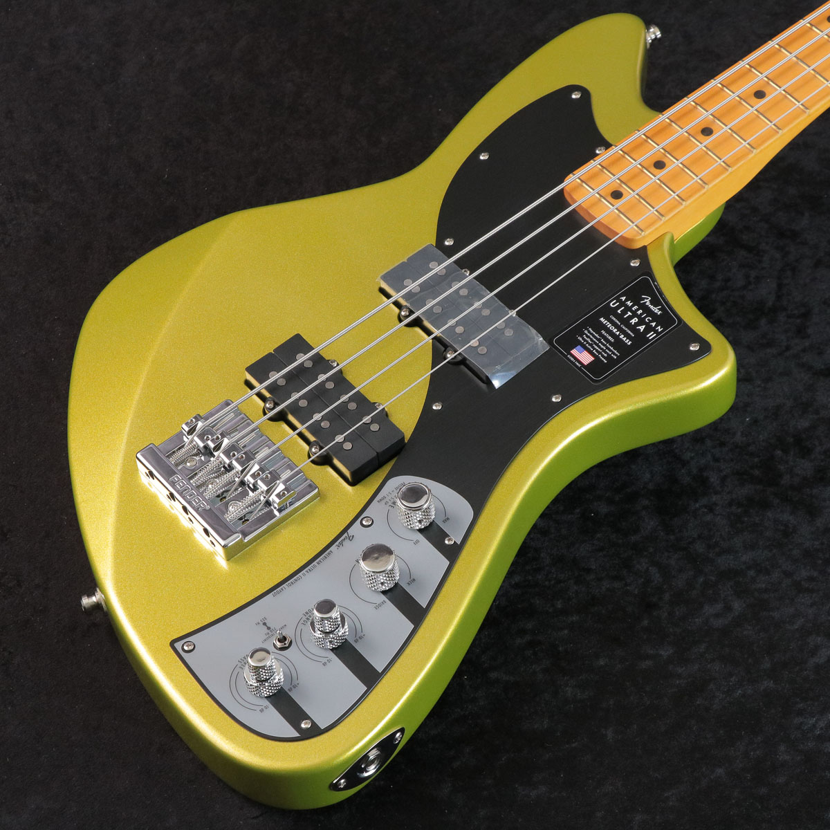 FENDER / American Ultra II Meteora Bass Maple Fingerboard Solar Flare(重量:4.15kg)【アウトレット】 【御茶ノ水本店】