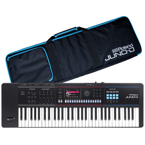 Roland ローランド / JUNO-D6 ベロシティー対応 61鍵シンセサイザー (JUNO-D)《背負える専用キャリング・ケース プレゼント！》