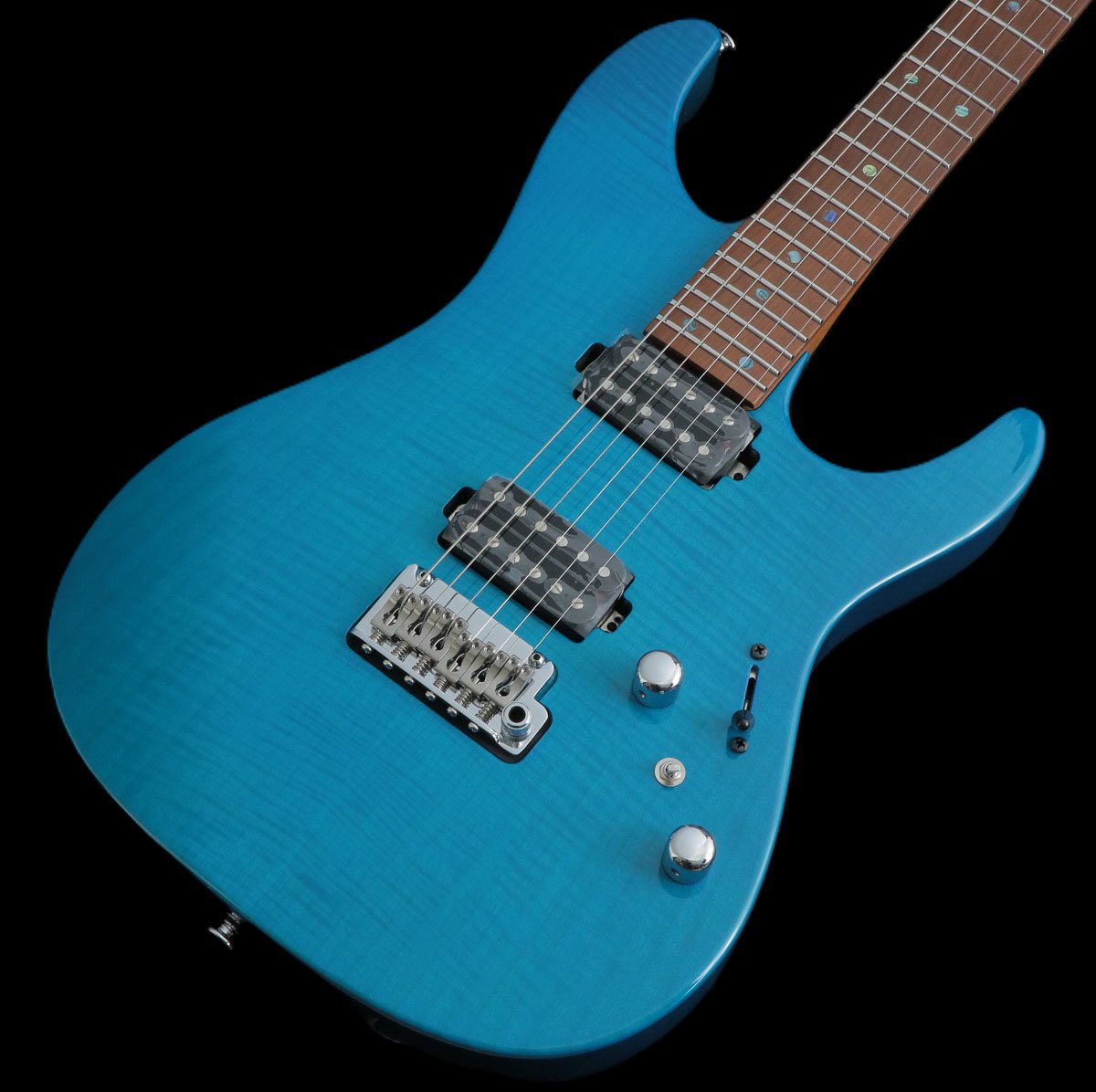 Ibanez / MM1 Martin Miller AZ Signature Model Transparent Aqua