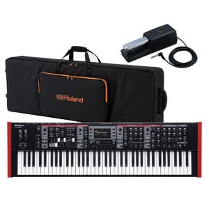 Roland ローランド / V-STAGE 76 ステージ・キーボード ［SC-G76W3＆DP-セット］【お取り寄せ商品】