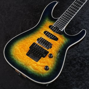 Jackson / Pro Plus Series Soloist SLA3Q Ebony Fingerboard Amber Blue Burst ジャクソン【S/N CYJ2303568】 [B級アウトレット特価] 【御茶ノ水本店】