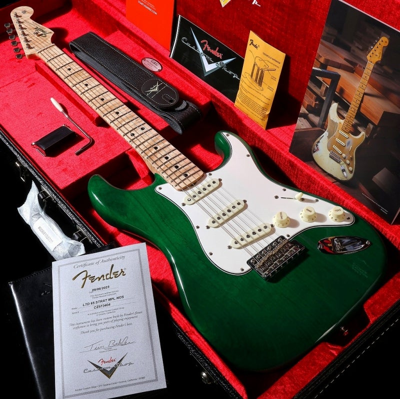 Fender Custom Shop / LTD 1965 Stratocaster Maple FB NOS Aged TealGreen Transparent【御茶ノ水本店】【アウトレット】
