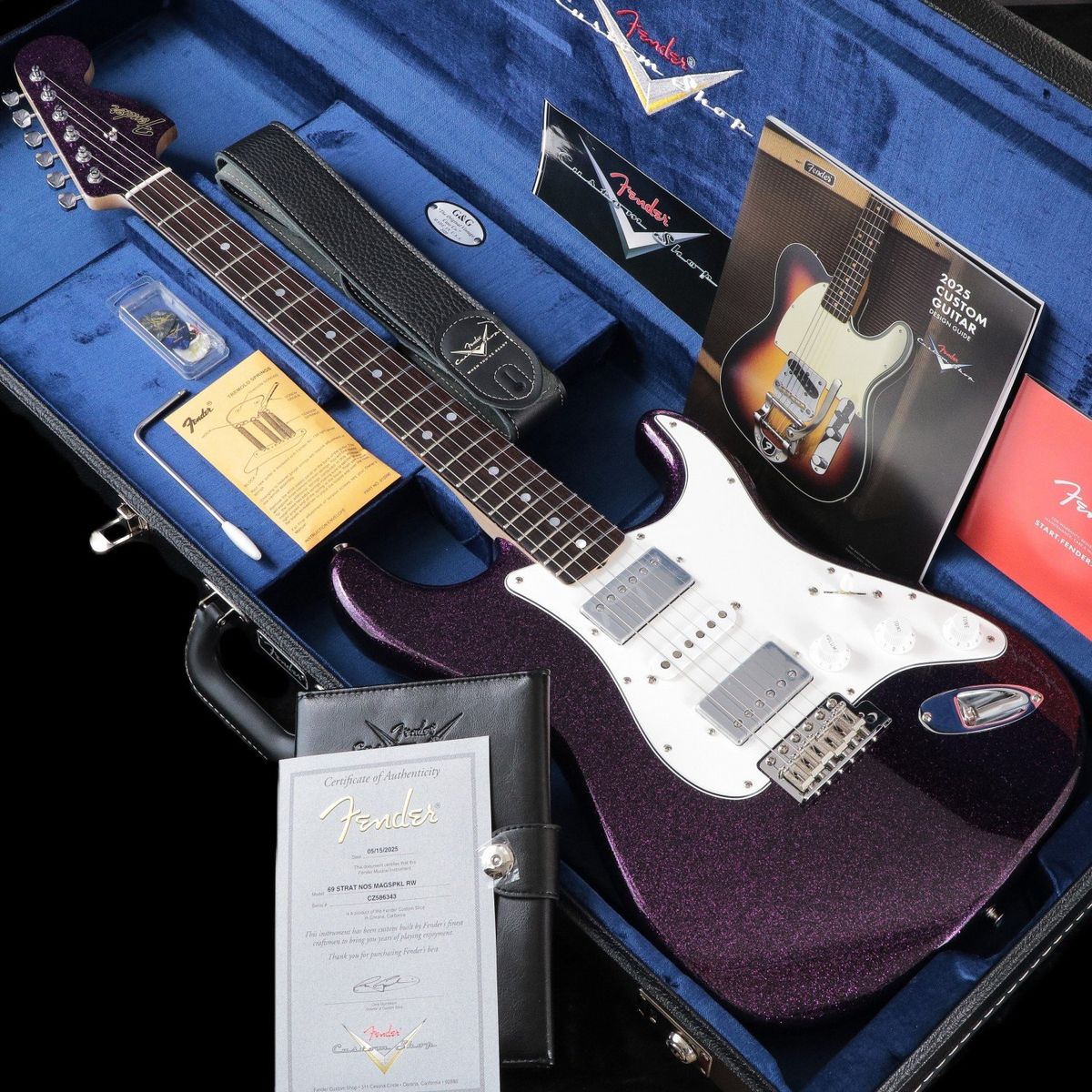 Fender Custom Shop / Custom Built 1969 Stratocaster NOS Magenta