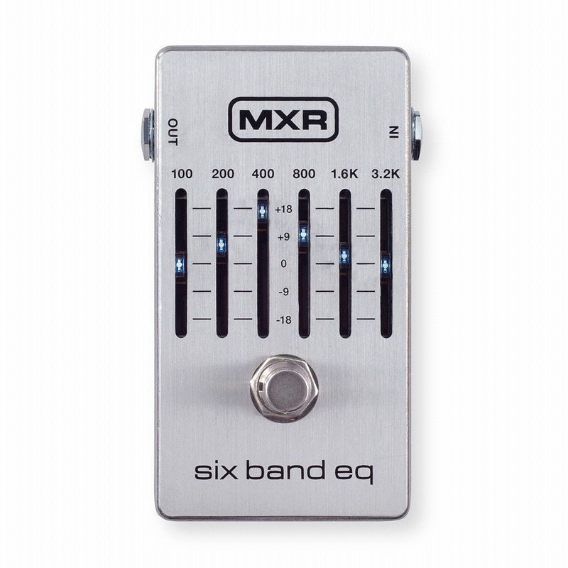 MXR グラフィックイコライザー 購入特典有り》MXR / M109S Six Band Graphic EQ 6バンド