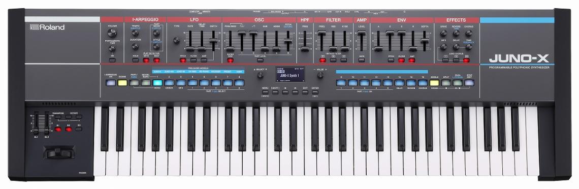 Roland JUNO-106 シンセサイザー 61鍵 Roland ローランド / JUNO-X Synthesizer | ～61鍵盤 | イシバシ楽器