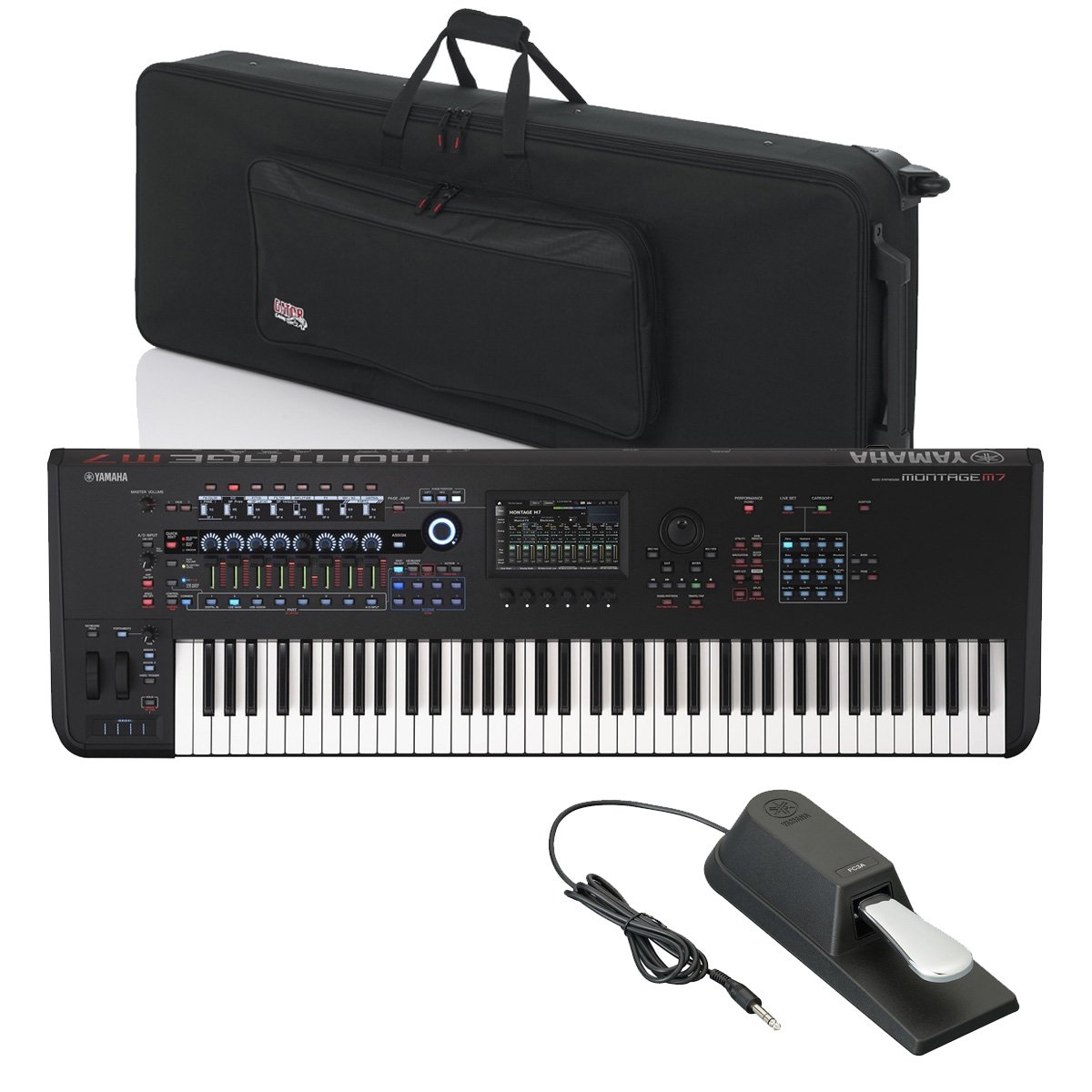 YAMAHA ヤマハ / MONTAGE M7 76鍵 FSX鍵盤 [セミハードケースセット