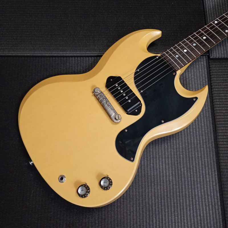 Gibson Custom Shop / Murphy Lab 1963 SG Junior Lightning Bar Ultra Light Aged TV Yellow【S/N 402013】【アウトレット特価】