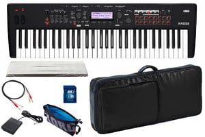KORG / KROSS2-61 MB クッションパッド入り背負えるキャリングケース＆サコッシュバッグ＆ダストカバーセット【渋谷店】