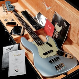 Fender Custom Shop / 1965 Jazz Bass Journeyman Relic Matching Head Blue Ice Metallic【別注カラー】(重量:4.05kg)【S/N:CZ586809】【渋谷店】