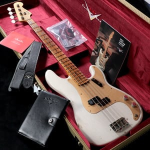 Fender Custom Shop / Limited Edition P-jazz Bass Relic, Aged White Blonde(重量:3.75kg)【S/N:CZ579732】【渋谷店】