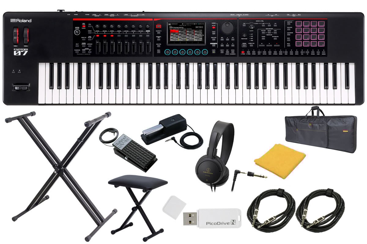 Roland ローランド / FANTOM-07【コンプリートセット！】76鍵盤 多用途