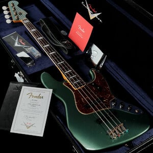 Fender Custom Shop / LTD 1966 Jazz Bass Journeyman Relic Aged Sherwood Green Metallic【渋谷店】