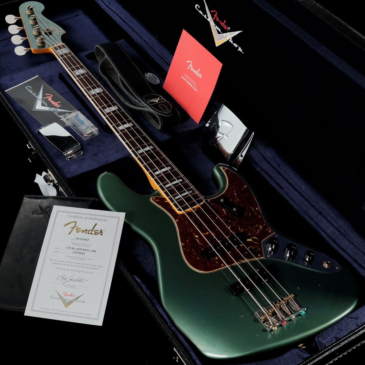 Fender Custom Shop / LTD 1966 Jazz Bass Journeyman Relic Aged