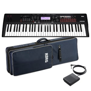 KORG / KROSS2-61 MB ケース＆ペダルセット【渋谷店】
