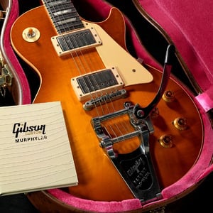 Gibson Custom Shop / Murphy Lab 1958 Les Paul Standard Ultra Light Aged w/Bigsby Antique Amber Burst【S/N:841497】【渋谷店】《渋谷店セール》《長期展示品アウトレット特価》