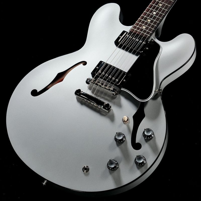 Gibson Custom / Dealer Select 1961 ES-335 Gloss All Silver with Black Stinger【渋谷店】《長期店頭展示品チョイキズアウトレット特価》《渋谷店セール》
