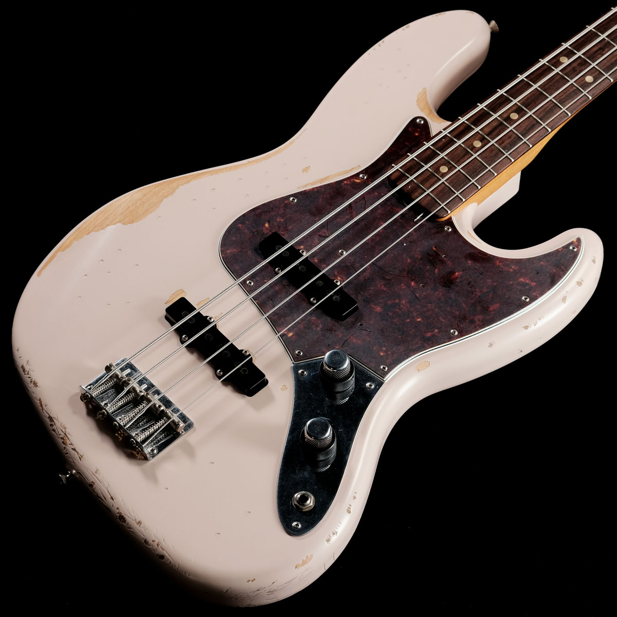 Fender / Flea Jazz Bass Road Worn Faded Shell Pink(重量:3.87kg)【S