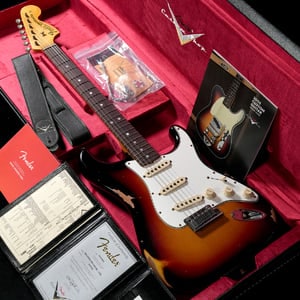 Fender Custom Shop / Stratocaster Pro 2025 Relic 3 Color Sunburst【S/N 18765 】《FC-SALE渋谷》