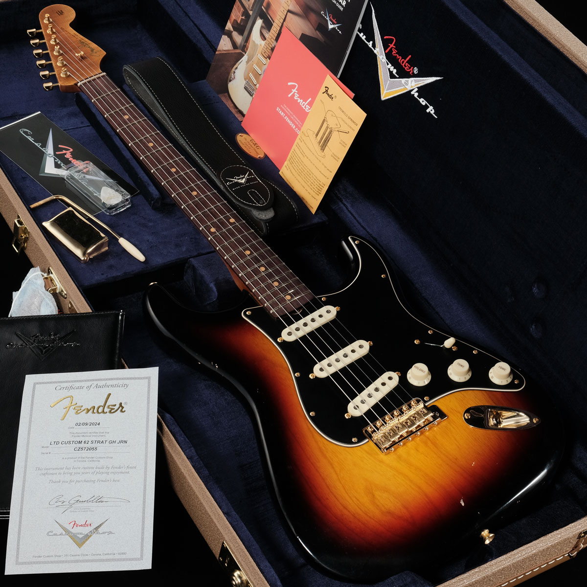 Fender Custom Shop / Limited Edition Custom 1962 Stratocaster