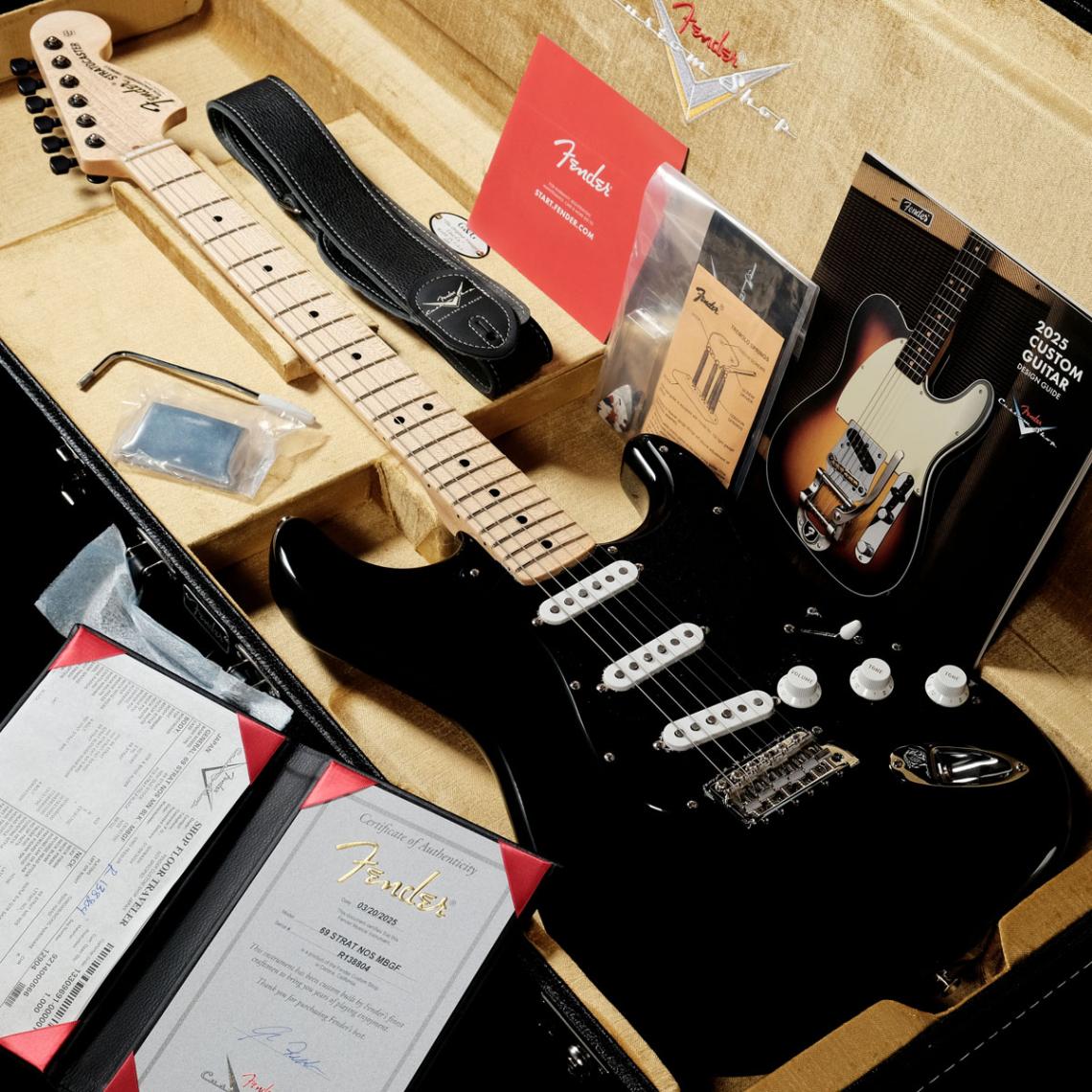 Fender Custom Shop / Master Built 1969 Stratocaster NOS Black by